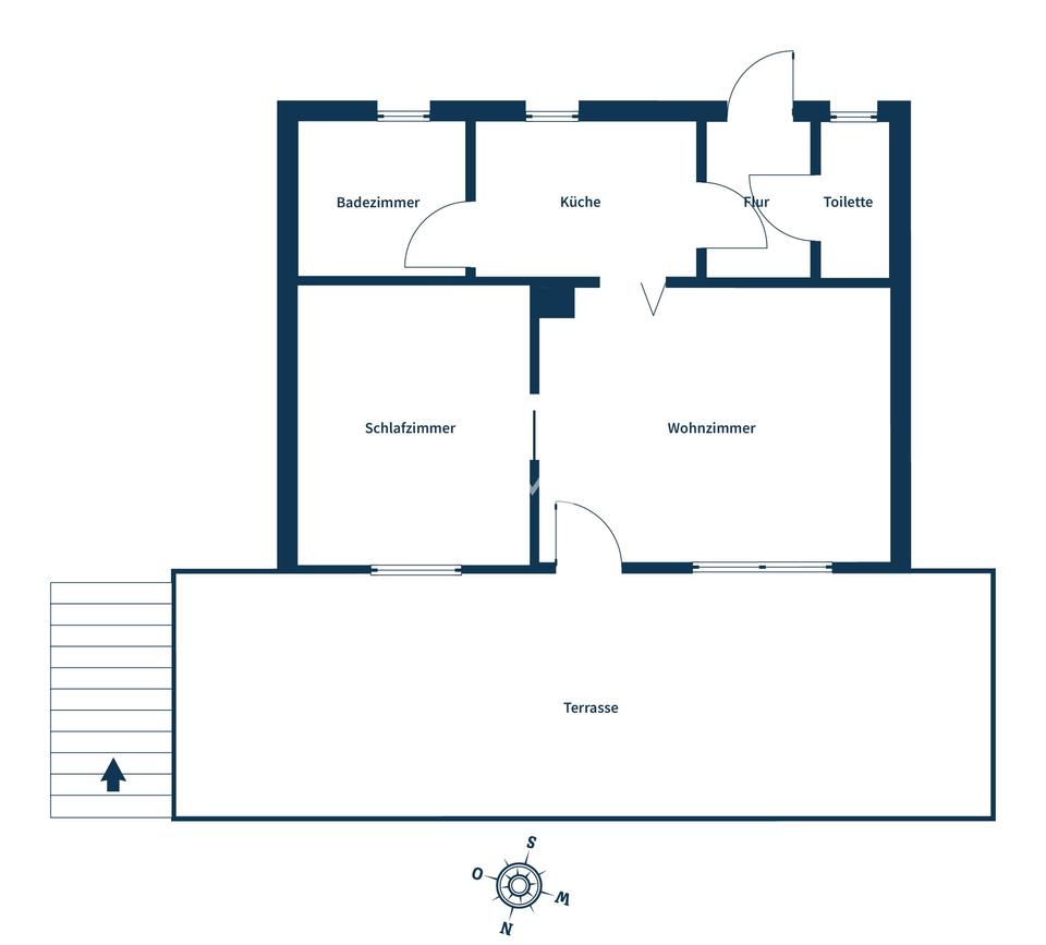 Idyllischer Rückzugsort im Naturschutzgebiet - 2-Zimmer-Bungalow in traumhafter Hanglage – Bild 17