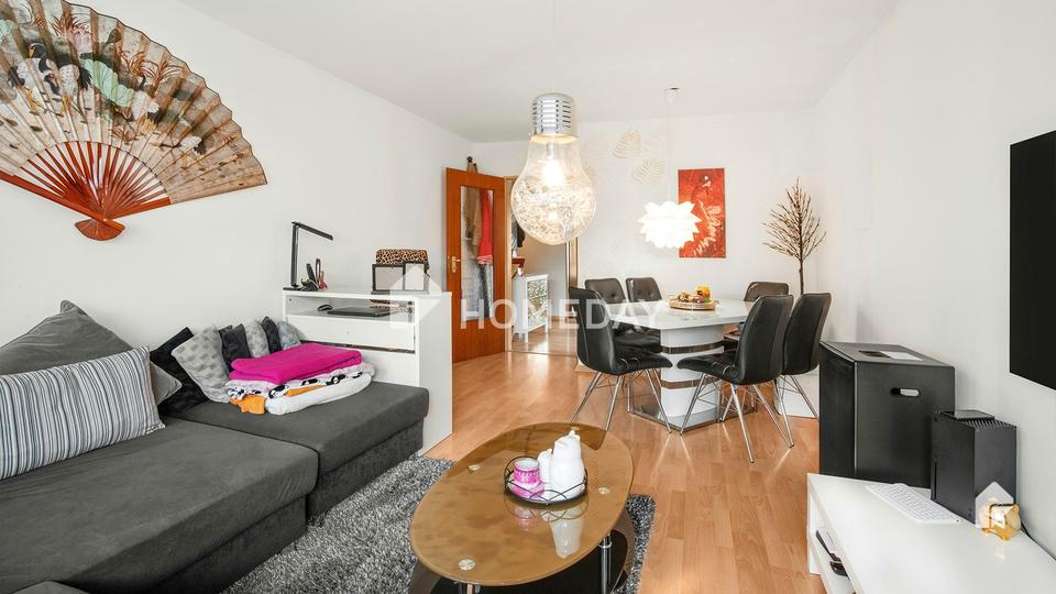 Helle 3-Zimmer-Wohnung mit Terrasse und Tiefgaragenstellplatz – Bild 3
