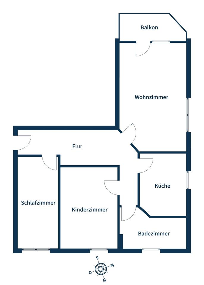 Gepflegte 3-Zimmer-Erdgeschosswohnung mit Südwest-Balkon in naturnaher Wohnlage & zwei Stellplätzen – Bild 10
