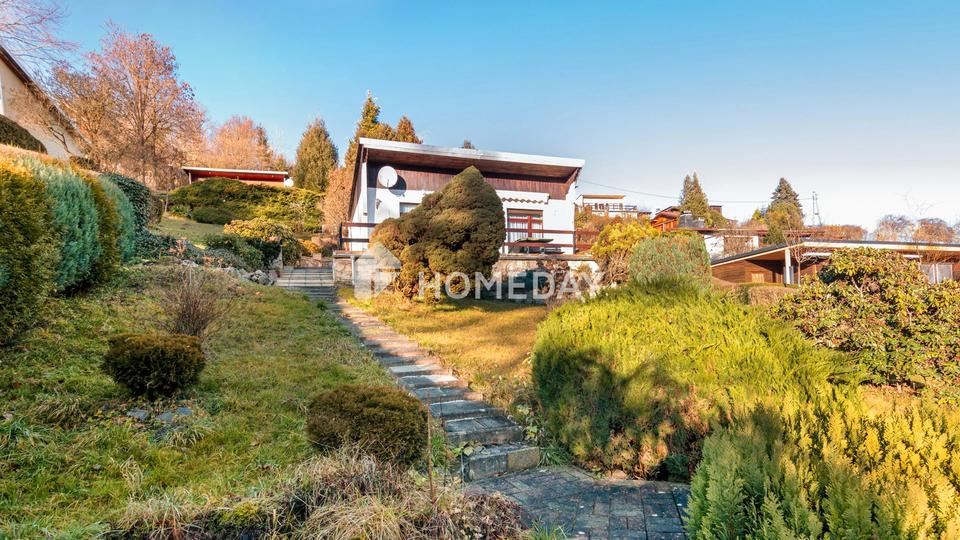 Idyllischer Rückzugsort im Naturschutzgebiet - 2-Zimmer-Bungalow in traumhafter Hanglage – Bild 4