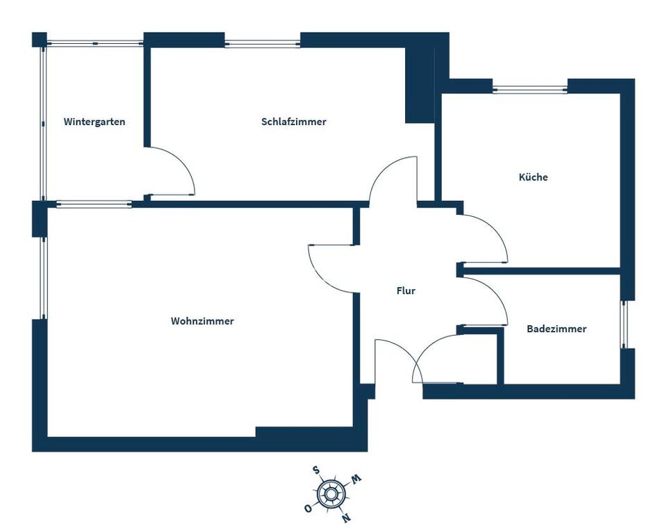 Attraktive 2-Zimmer-Wohnung mit Wintergarten in ruhiger Wohnanlage - sofort verfügbar – Bild 14