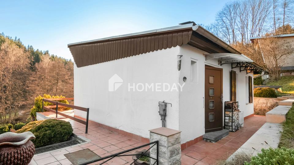 Idyllischer Rückzugsort im Naturschutzgebiet - 2-Zimmer-Bungalow in traumhafter Hanglage – Bild 3