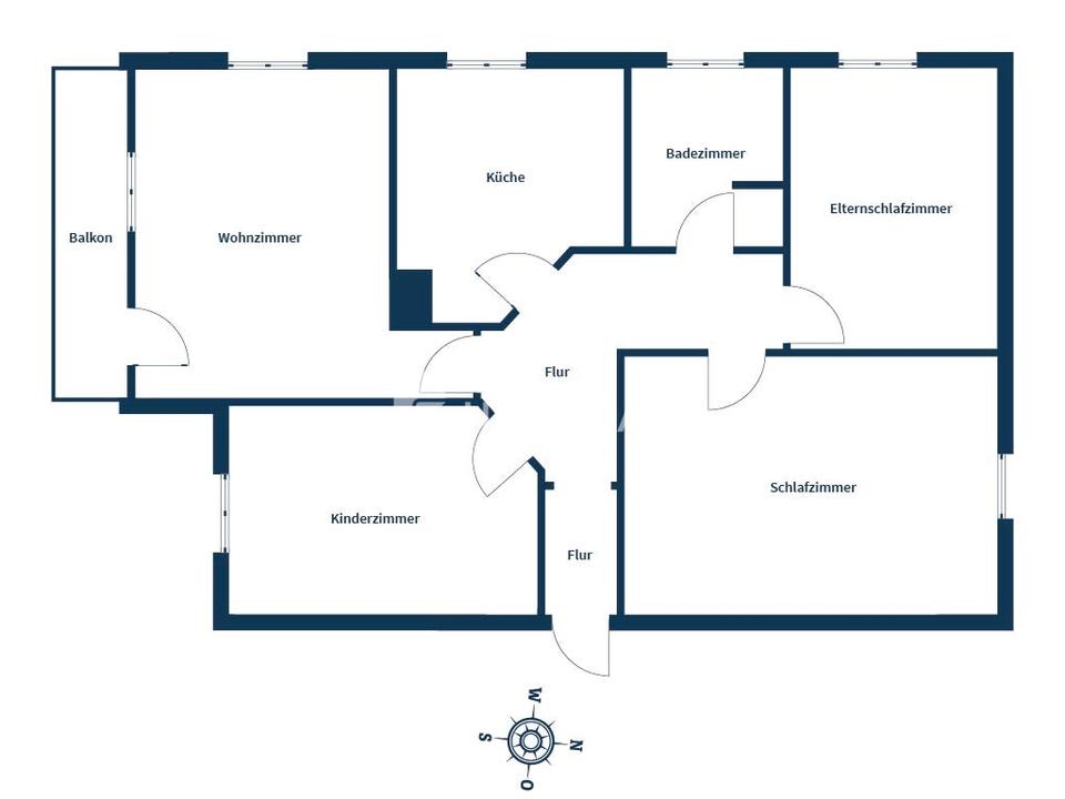 Lichtdurchflutete Vier-Zimmer-Wohnung mit ländlichem Flair und Weitblick – Bild 17