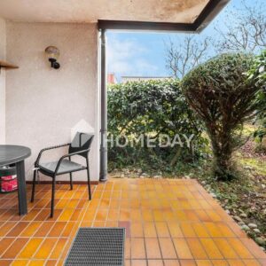 Wohnen auf einer Ebene mit Terrasse, Garten, Garage und Stellplatz