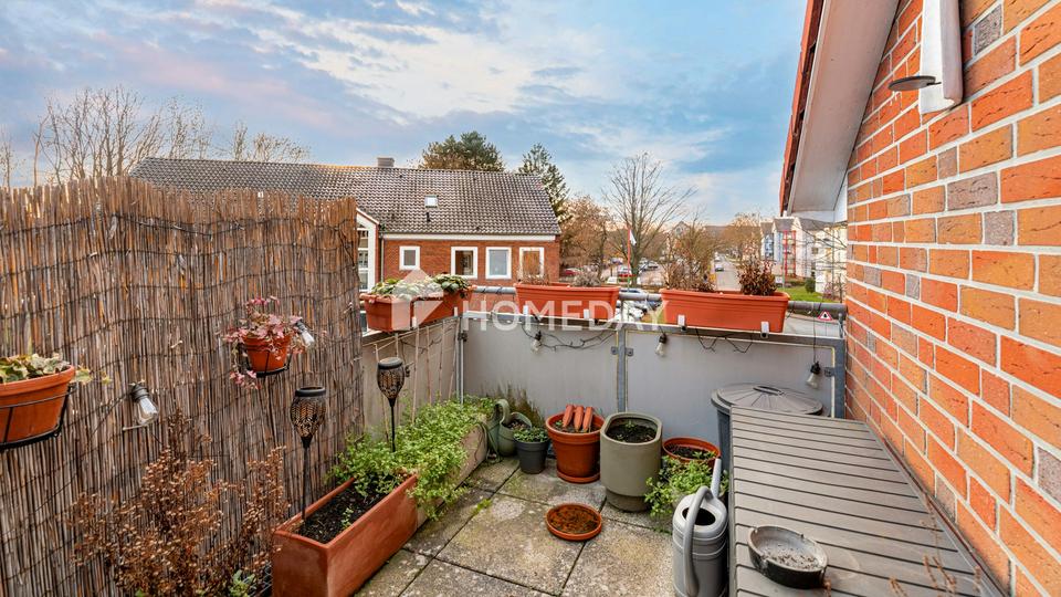 Charmante Maisonette mit Südbalkon, Dachgeschoss und Stellplatz in Neustadt – Bild 8