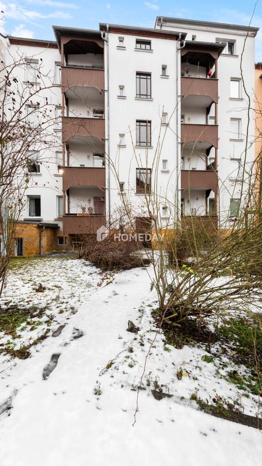 Sehr gepflegte 2-Zimmer-Wohnung im Jugendstil-Altbau mit Balkon und Keller – Bild 2