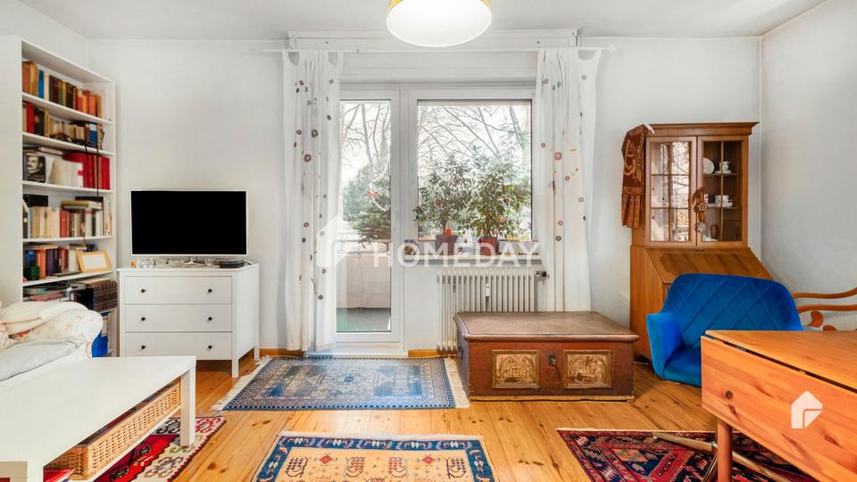 Attraktive 2-Zimmer-Wohnung mit Einbauküche und Balkon in gefragter Lage - sofort bezugsfrei