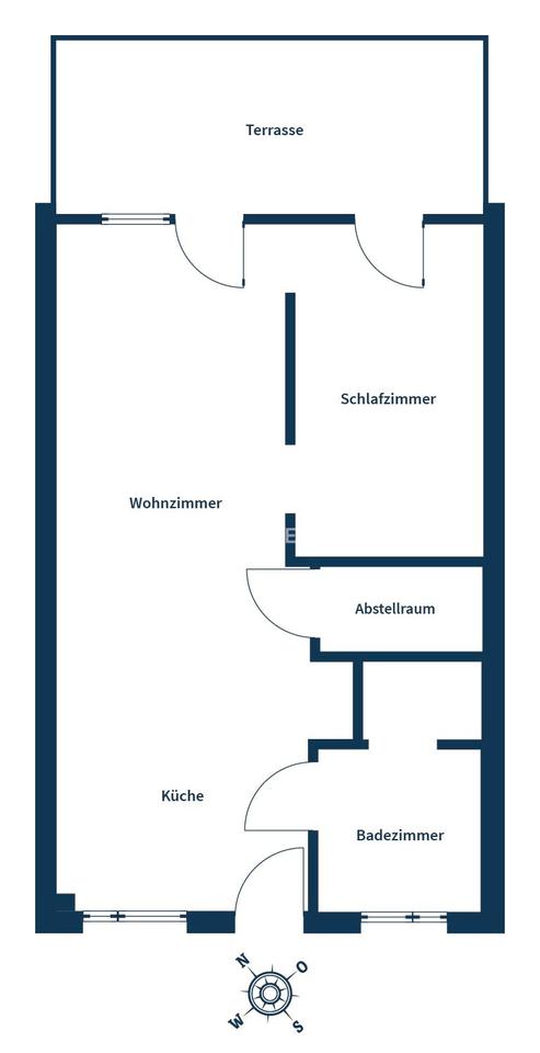 Neubau/Erstbezug! Zwei-Zimmer-Wohnung mit überdachter Terrasse und Garten – Bild 16