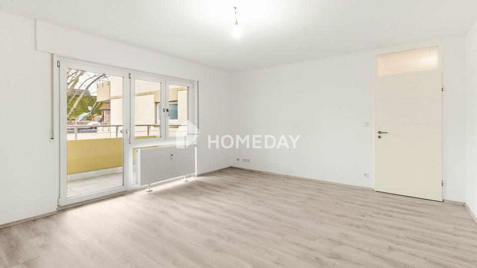 Helle 2-Zimmer-Wohnung mit Balkon in gefragter Lage von Heddernheim