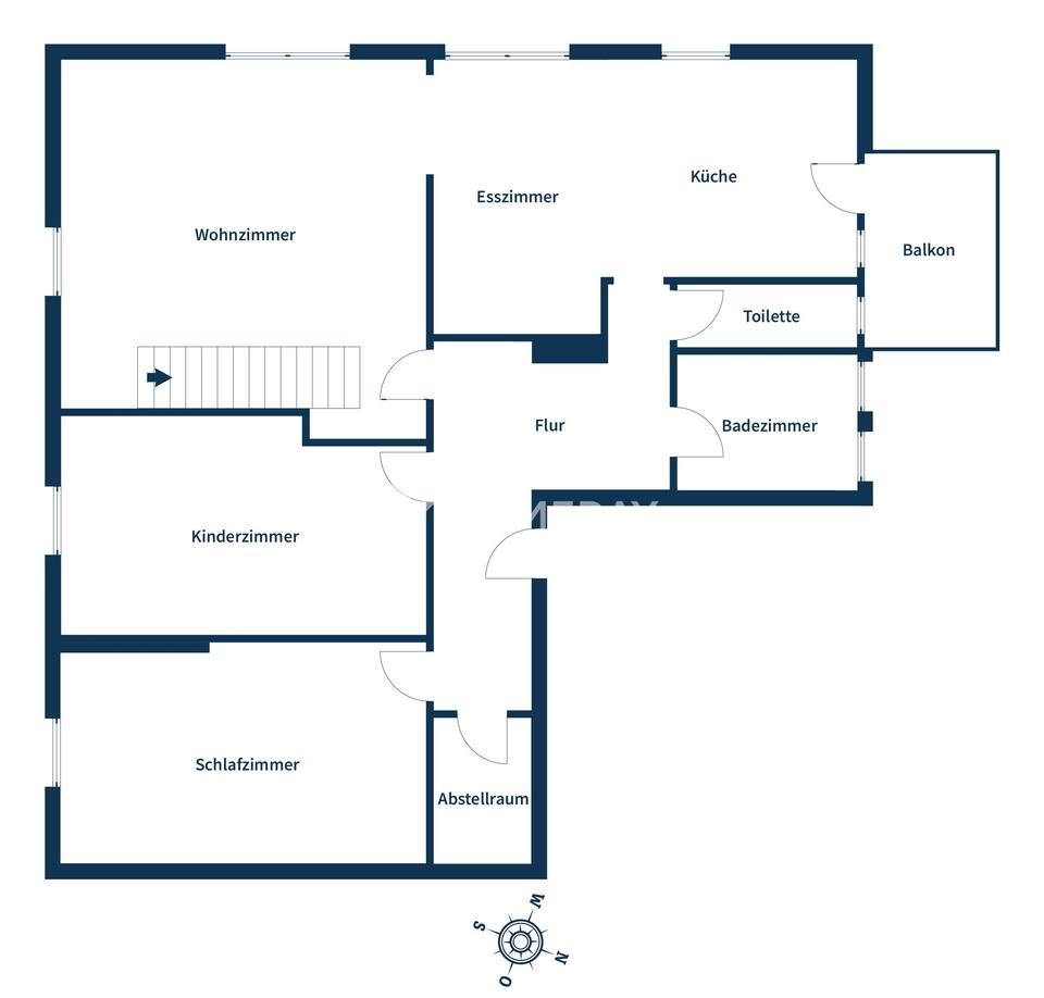 Maisonettewohnung auf 136 m² Fläche, Balkon, Carport und tollem Raumgefühl – Bild 15