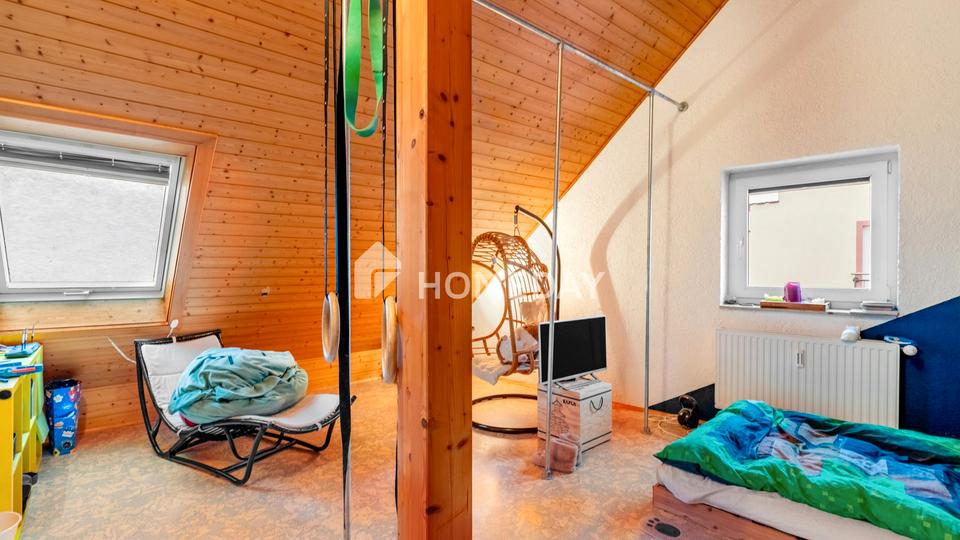 Maisonettewohnung auf 136 m² Fläche, Balkon, Carport und tollem Raumgefühl – Bild 12