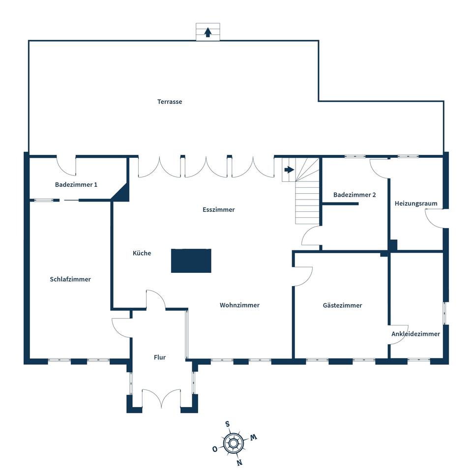Historische Villa mit künstlerischer Handschrift und Südterrasse – Bild 31