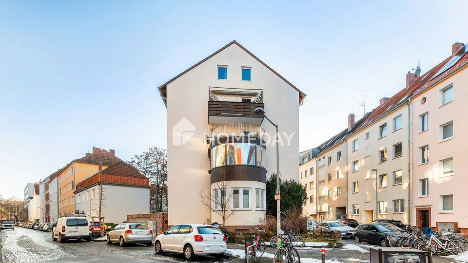 Platzwunder in der Nordstadt: 4-Zimmer-Wohnung mit Balkon für Kapitalanleger & Eigennutzer – Bild 3