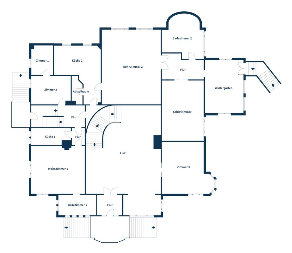 Gepflegtes Anlageobjekt mit neun Wohneinheiten in historischer Architektur – Bild 11