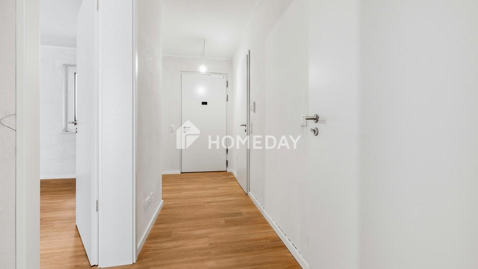 Neubau/Erstbezug! Zwei-Zimmer-Wohnung mit Balkon und Fußbodenheizung – Bild 11