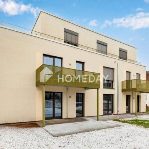 Neubau/Erstbezug! Zwei-Zimmer-Wohnung mit überdachter Terrasse und Garten