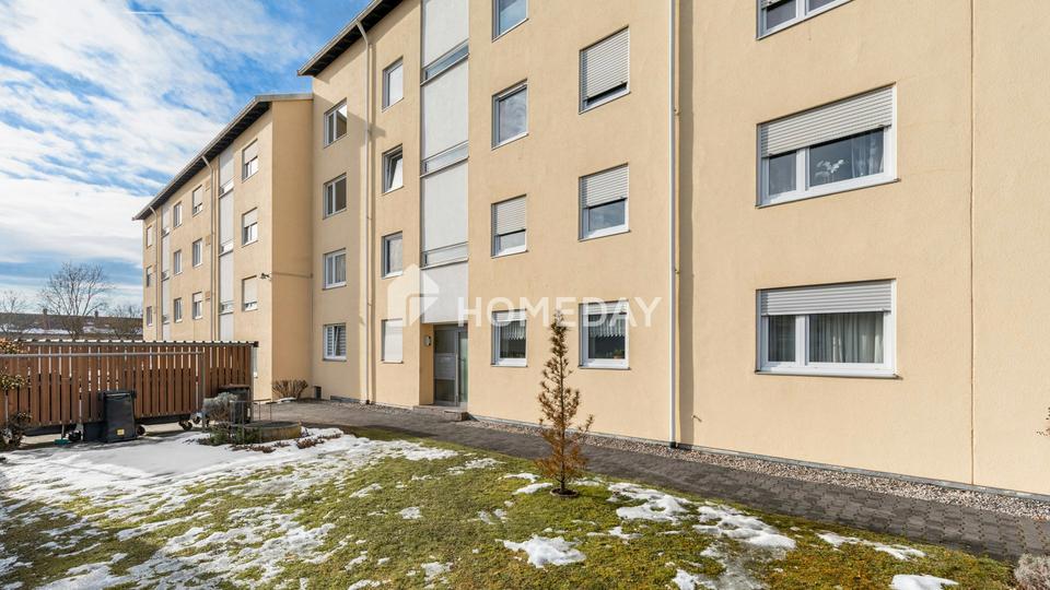 Helle Drei-Zimmer-Wohnung mit Wintergarten, Garage und durchdachter Raumaufteilung – Bild 14