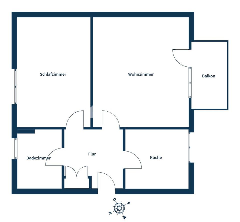 Helle 2-Zimmer-Wohnung mit Balkon in gefragter Lage von Heddernheim – Bild 8