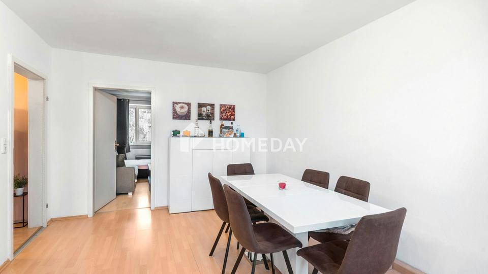 Helle 3-Zimmer-Wohnung mit EBK, Balkon und eigenem Stellplatz – Bild 3