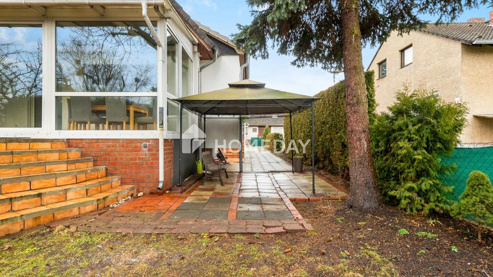 Doppelhaushälfte mit vier Zimmern, Wintergarten, Gartenidylle und Vollkeller – Bild 3