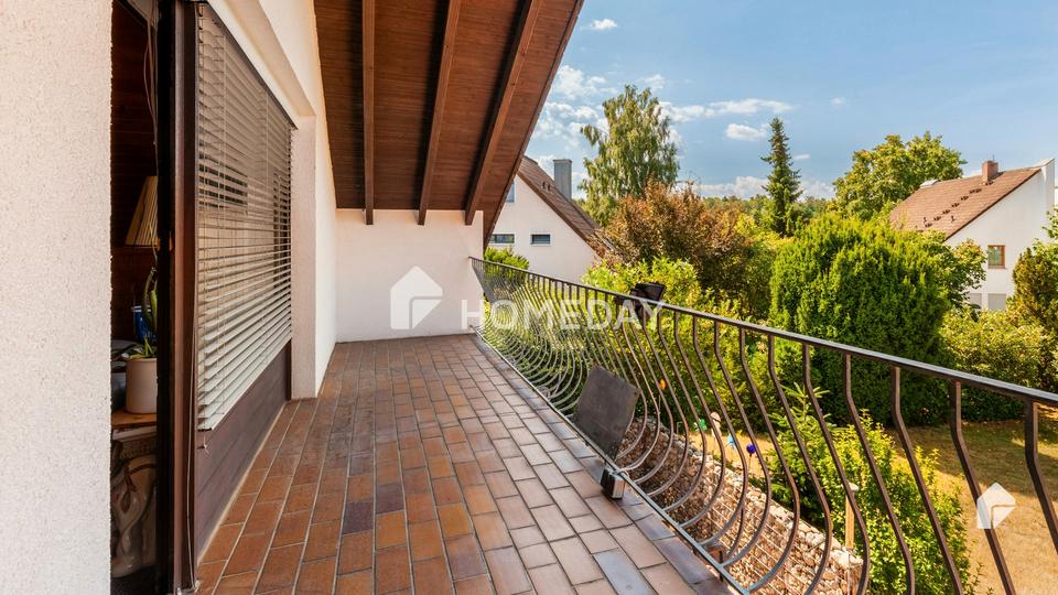 Familienfreundliches großes EFH mit ELW, großem Grundstück, Terrasse, Loggia, Balkon und Kamin – Bild 13