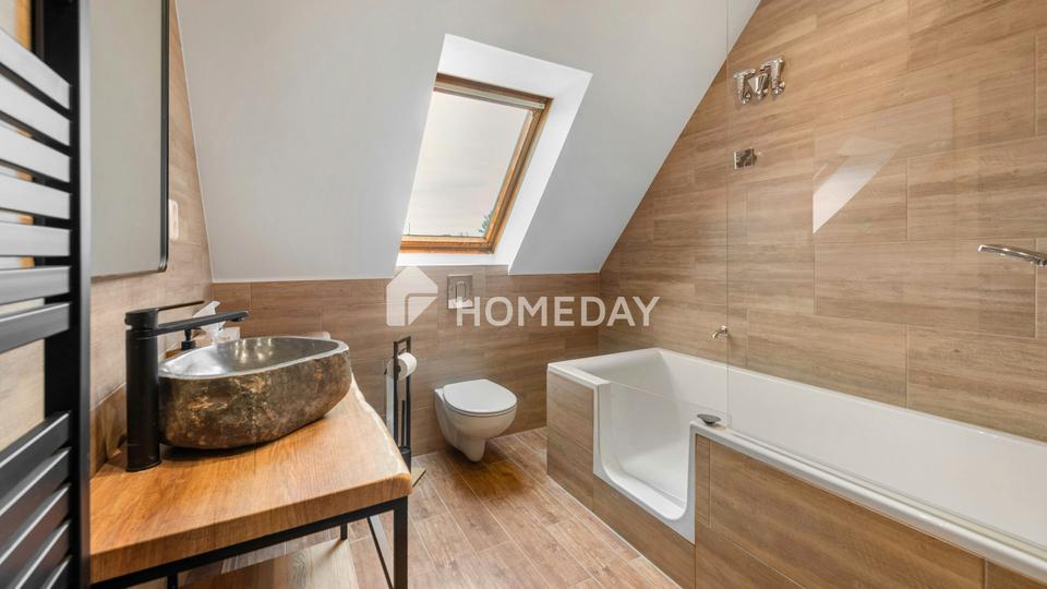 Doppelhaushälfte mit vier Zimmern, Wintergarten, Gartenidylle und Vollkeller – Bild 14