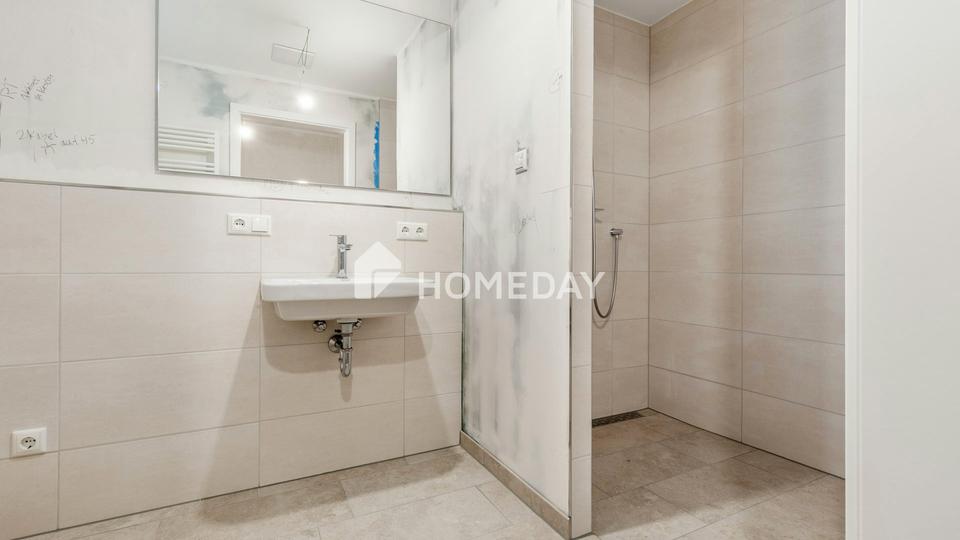 Neubau/Erstbezug! Zwei-Zimmer-Wohnung mit Balkon und Fußbodenheizung – Bild 8