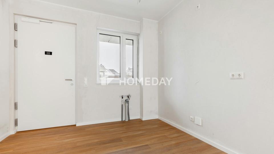 Neubau/Erstbezug! Zwei-Zimmer-Wohnung mit überdachter Terrasse und Garten – Bild 7