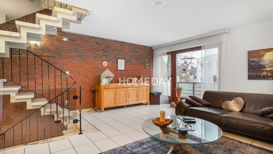 Architektonisches Split-Level-Reihenhaus mit 156 m² Wohnfläche, Fußbodenheizung & Westgarten – Bild 3