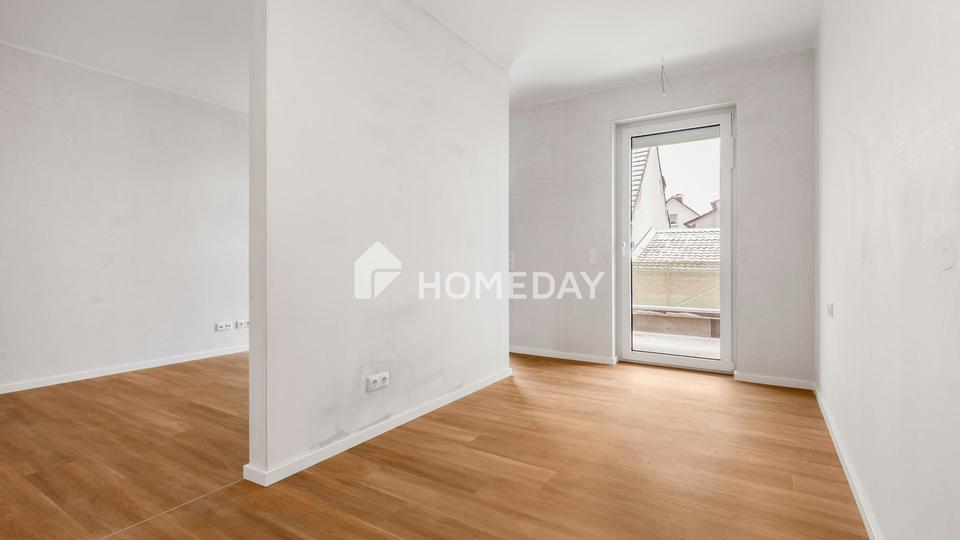 Neubau/Erstbezug! Zwei-Zimmer-Wohnung mit überdachter Terrasse und Garten – Bild 10