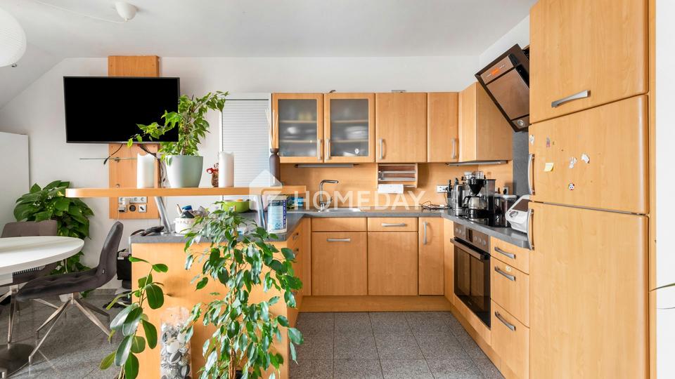 Gemütliche Maisonette-Wohnung mit Balkon und Weitblick in schöner Lage von Niedernhausen – Bild 2