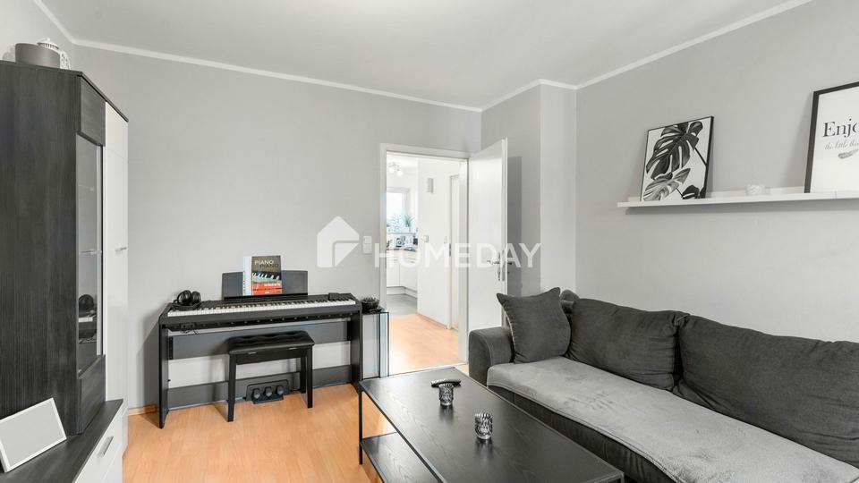 Helle 3-Zimmer-Wohnung mit EBK, Balkon und eigenem Stellplatz – Bild 4