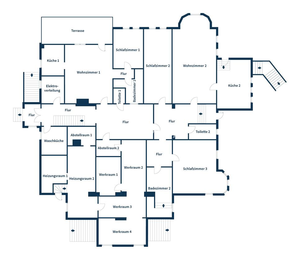 Gepflegtes Anlageobjekt mit neun Wohneinheiten in historischer Architektur – Bild 14