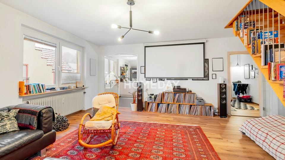 Maisonettewohnung auf 136 m² Fläche, Balkon, Carport und tollem Raumgefühl – Bild 5