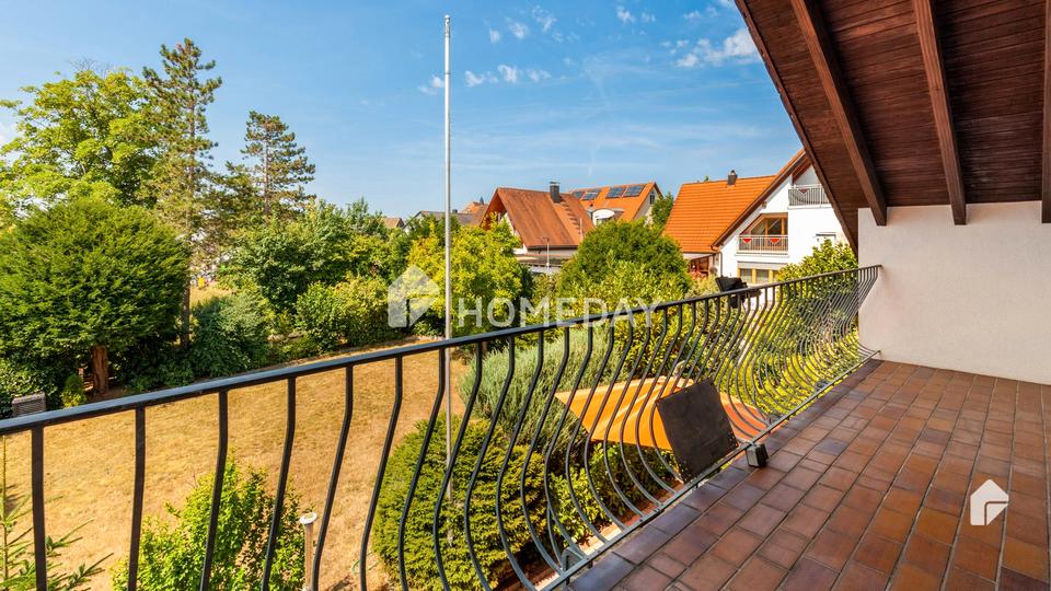 Familienfreundliches großes EFH mit ELW, großem Grundstück, Terrasse, Loggia, Balkon und Kamin – Bild 14