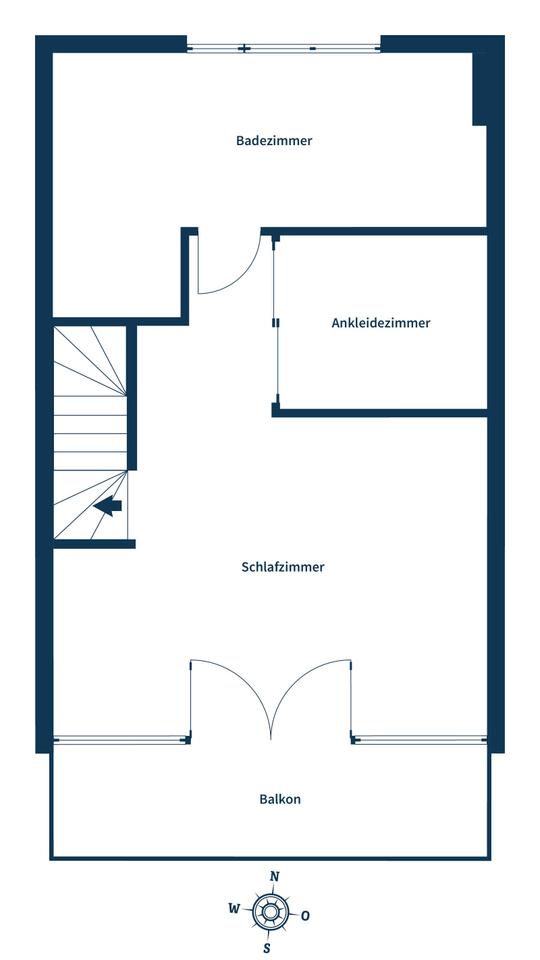 Stilvolles Townhouse mit Südterrasse, Balkon, Kamin & Siematic-Küche – Bild 25