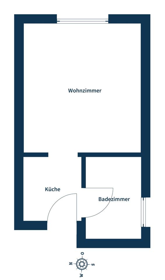 Modernisiertes 1-Zimmer Studio Appartement mit Möglichkeit auf Paketkauf – Bild 8