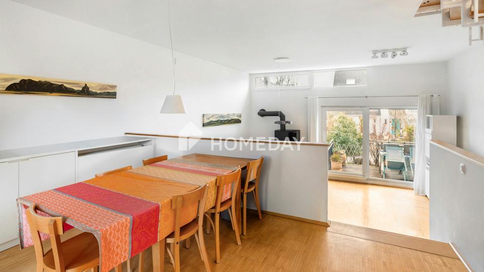 Stilvolles Townhouse mit Südterrasse, Balkon, Kamin & Siematic-Küche – Bild 11