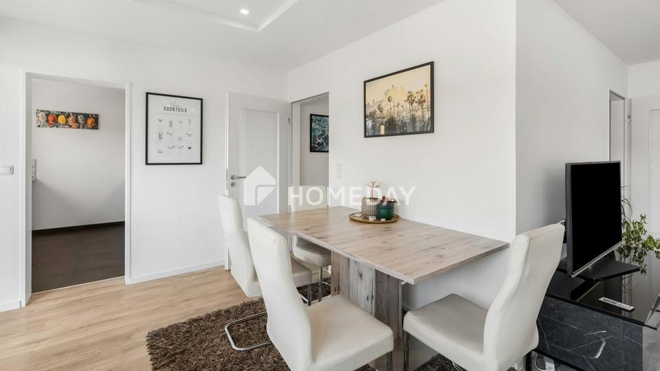 Helle Drei-Zimmer-Wohnung mit Wintergarten, Garage und durchdachter Raumaufteilung – Bild 3