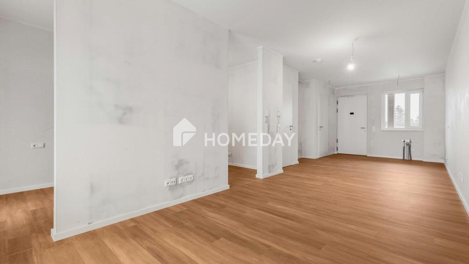 Neubau/Erstbezug! Zwei-Zimmer-Wohnung mit überdachter Terrasse und Garten – Bild 6