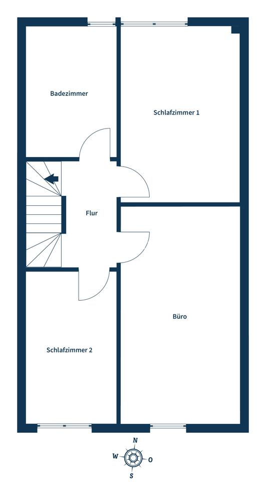 Stilvolles Townhouse mit Südterrasse, Balkon, Kamin & Siematic-Küche – Bild 24