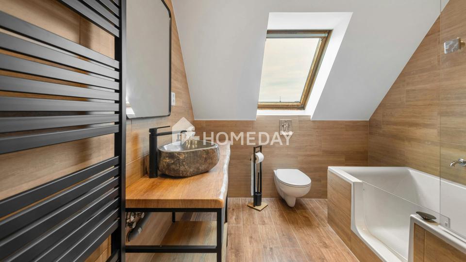 Doppelhaushälfte mit vier Zimmern, Wintergarten, Gartenidylle und Vollkeller – Bild 13