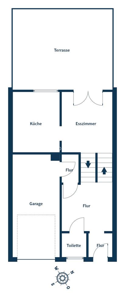 Architektonisches Split-Level-Reihenhaus mit 156 m² Wohnfläche, Fußbodenheizung & Westgarten – Bild 18