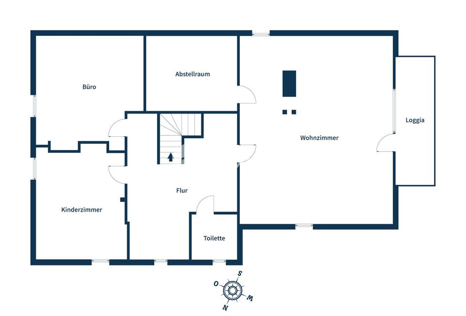 Familienfreundliches großes EFH mit ELW, großem Grundstück, Terrasse, Loggia, Balkon und Kamin – Bild 26