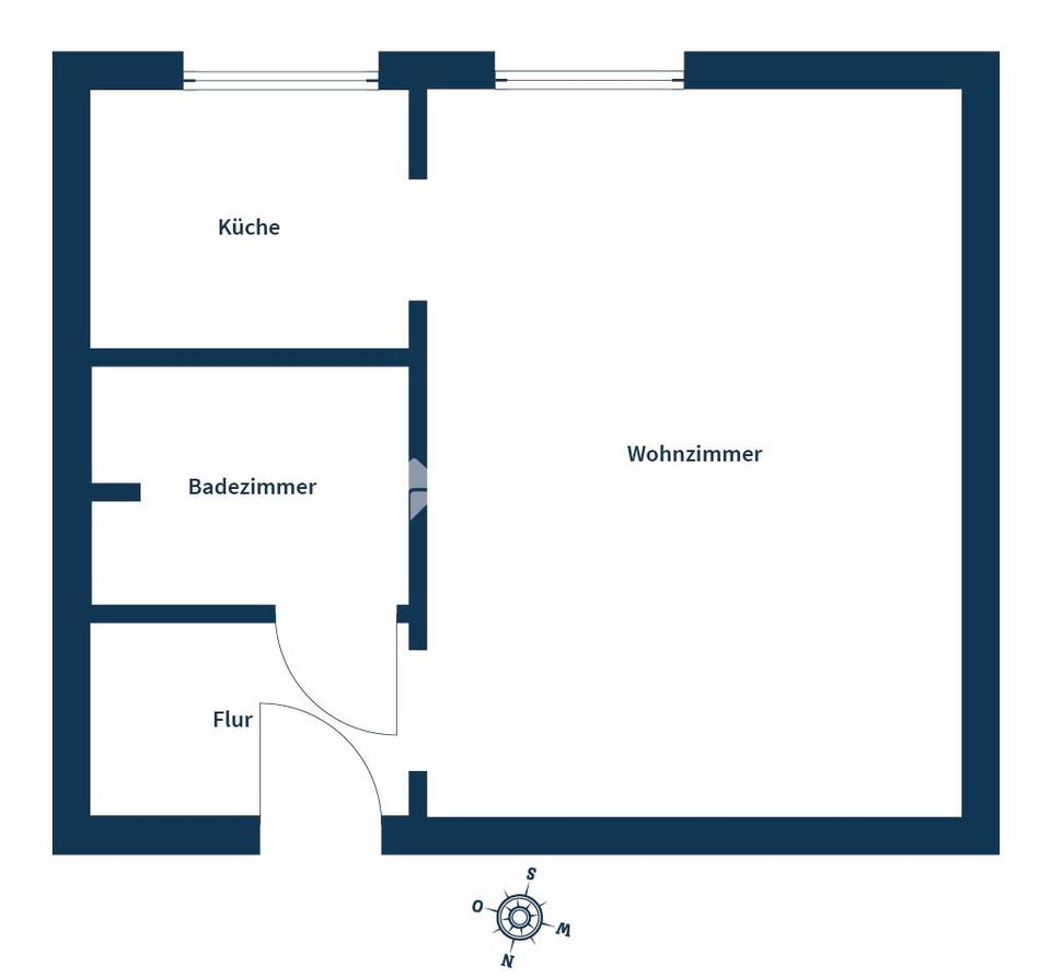 Renovierte 1-Zimmer-Wohnung mit Aufzug und attraktiver Rendite (fast 5%) in Bad Soden-Salmünster – Bild 8