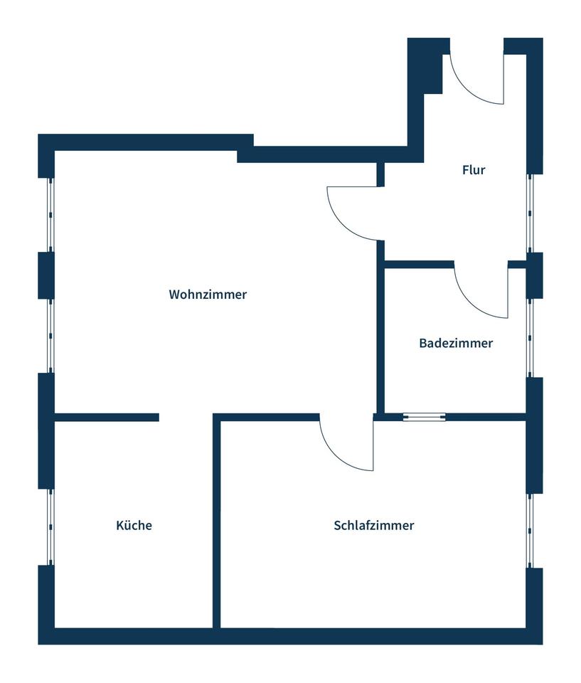 Charmante 2-Zimmer-Souterrain-Wohnung im "Hubertus Palais" – Bild 10