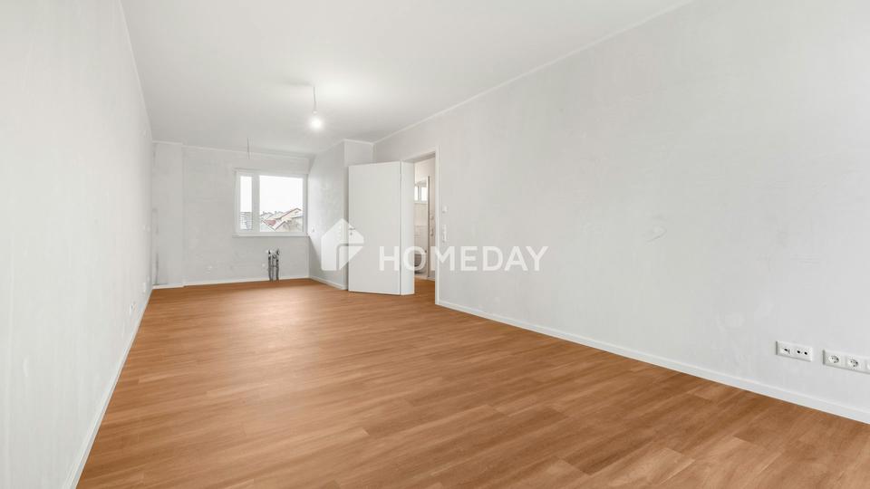 Neubau/Erstbezug! Zwei-Zimmer-Wohnung mit Balkon und Fußbodenheizung – Bild 2