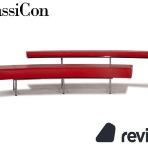 ClassiCon Monte Carlo Leder Viersitzer Rot Sofa Couch by Eileen ✨
