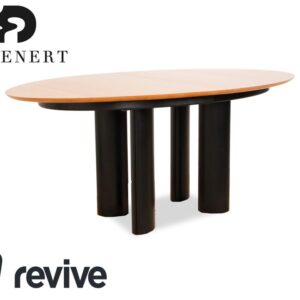 Draenert 1226 Holz Esstisch Braun Schwarz Ausziehfunktion170/230