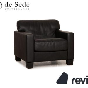 de Sede DS 17 Leder Sessel Schwarz ✨